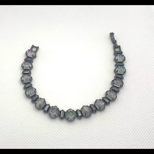 Custom Gunmetal and Clear Iridescent Tara